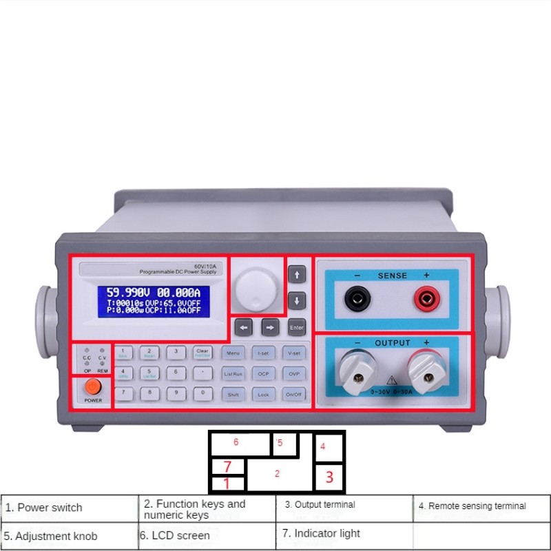 Laboratory adjustable 30V 60V  - огляд і ціна Switching Dc Power Supply 300V 1A