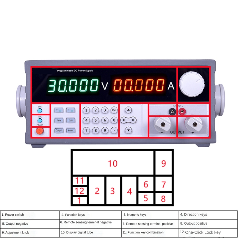 Laboratory adjustable 30V 60V  - огляд і ціна Switching Dc Power Supply 300V 1A