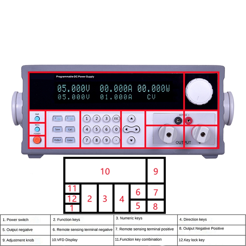 Laboratory adjustable 30V 60V  - огляд і ціна Switching Dc Power Supply 300V 1A