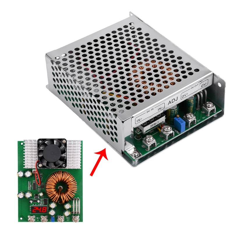 1000W 50A DC-DC Buck Converter - огляд і ціна Step Down Dc Power Supply Module 1000W